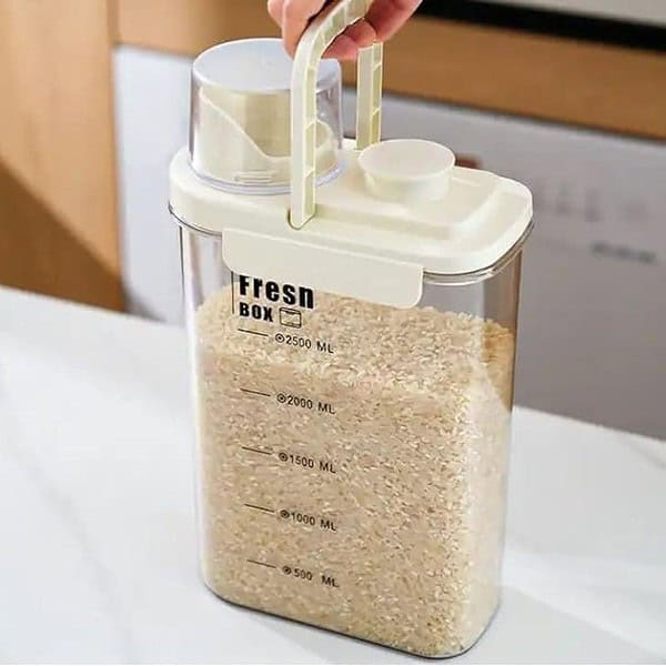 Furret Hot trending products 2.5L cereal dispenser with lid3 - LXINDIA.COM