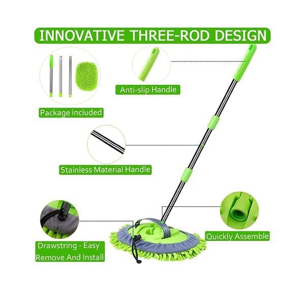 GALENO 2 in 1 Car Wash Mop B - LXINDIA.COM