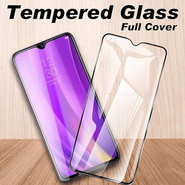 GLASS FACTORY 11D Screen Protector For Vivo Y11 Y12 Y15 Y17 U10 Black1 - LXINDIA.COM