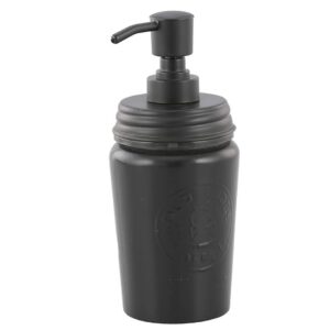 GRD International Mason Jar Black Sanitiser Dispenser Black - LXINDIA.COM