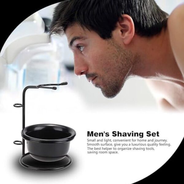 Generic 2 in 1 Male Facial Cleaning Tools Shaving Stand Organizer Beard Shaving Kit2 - LXINDIA.COM