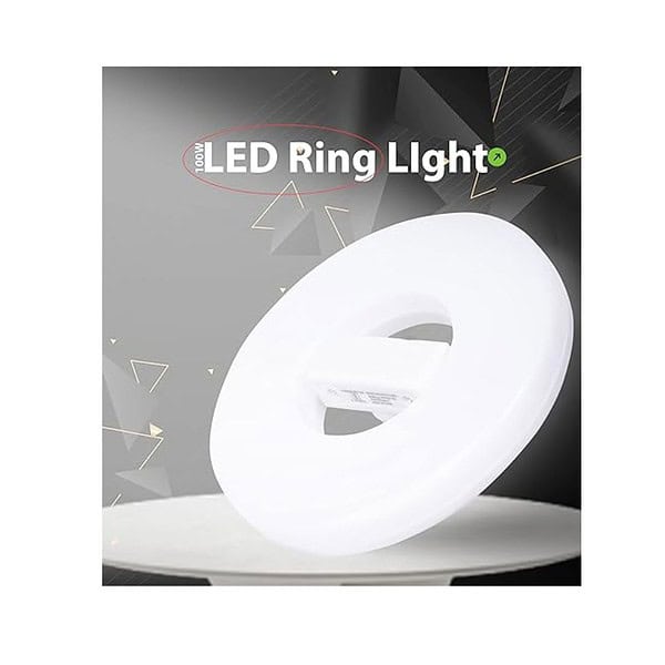 Gesto 100W Ring Shape High Bright B22 Led Bulb Cool White 6500K Pack Of 1 100 Watts V - LXINDIA.COM