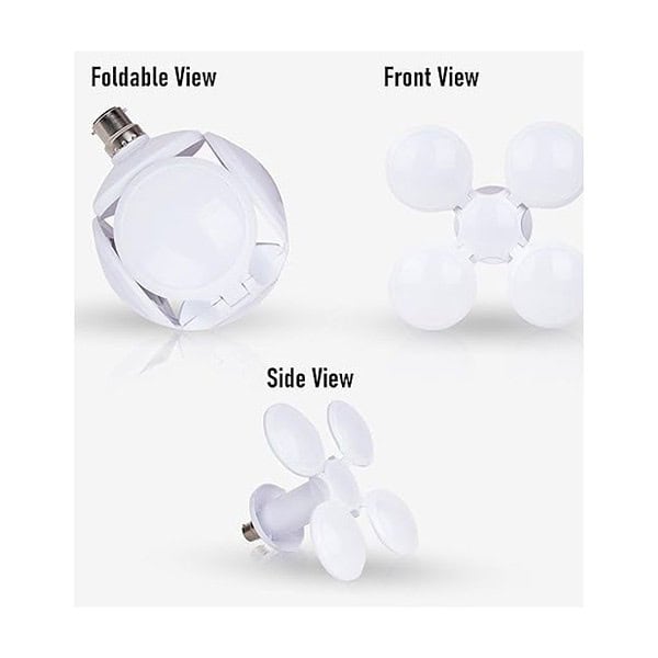 Gesto 40W Deformable Football Shape High Bright Led Bulb Upto 85 Energy Saving 1 - LXINDIA.COM