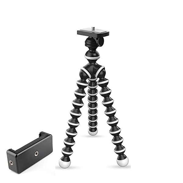 Gilary Gorilla Tripod 33 cm 13 Inch Tripod for Mobile Phone with Phone Mount - LXINDIA.COM