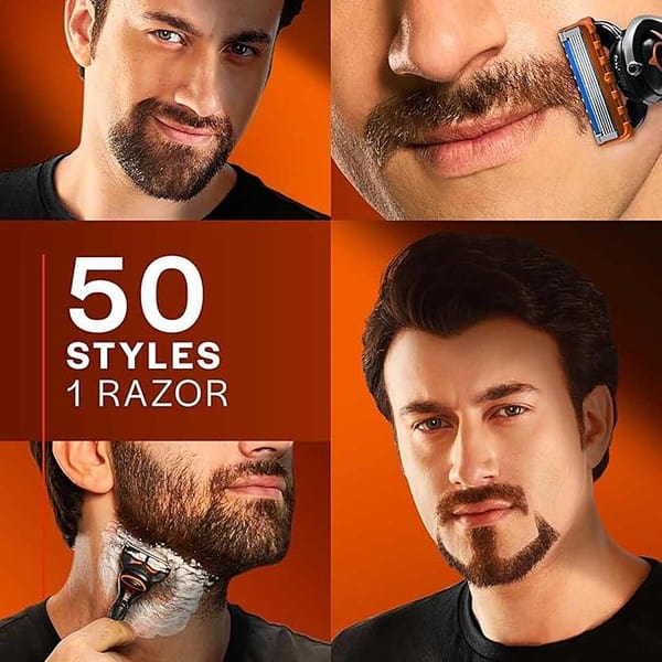 Gillette Fusion Proglide Razor for Men 2 - LXINDIA.COM