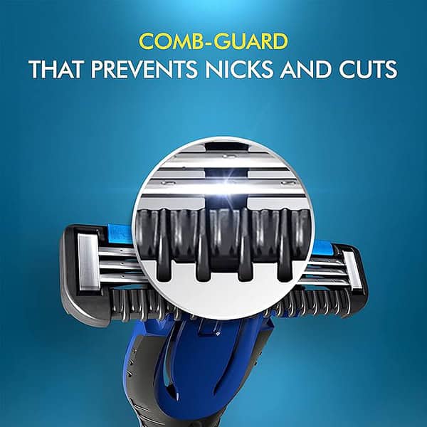 Gillette Guard 3 Single Razor with 8 Blades Pack 2 - LXINDIA.COM