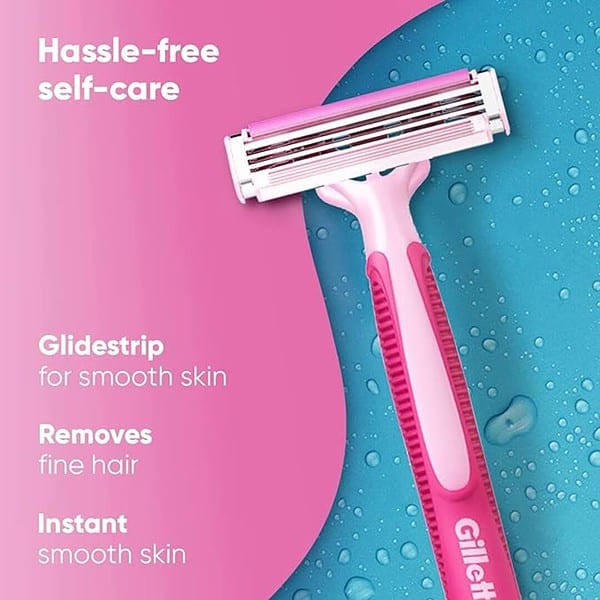 Gillette Venus Simply Venus Pink Hair Removal for Women 1 - LXINDIA.COM