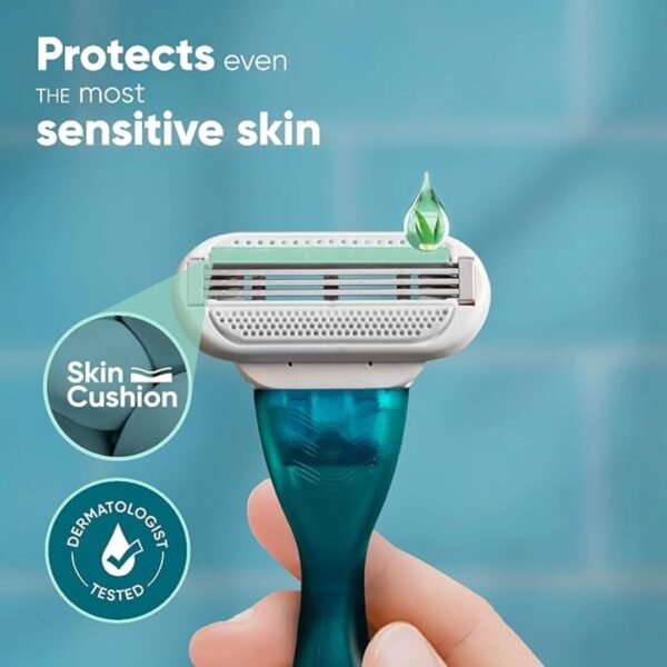 Gillette Venus Smooth Hair Removal Razor for Women with Aloe Vera 1 Pc 1 - LXINDIA.COM