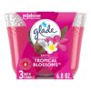 Glade Jar Candle Air Freshener Exotic Tropical Blossoms Scent - LXINDIA.COM