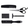 Glan Thinning Razor Comb Scissor And Shaving Razor Free 5 Blades - LXINDIA.COM