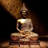 Global Grabbers Meditating Sitting Buddha Statue showpiece - LXINDIA.COM