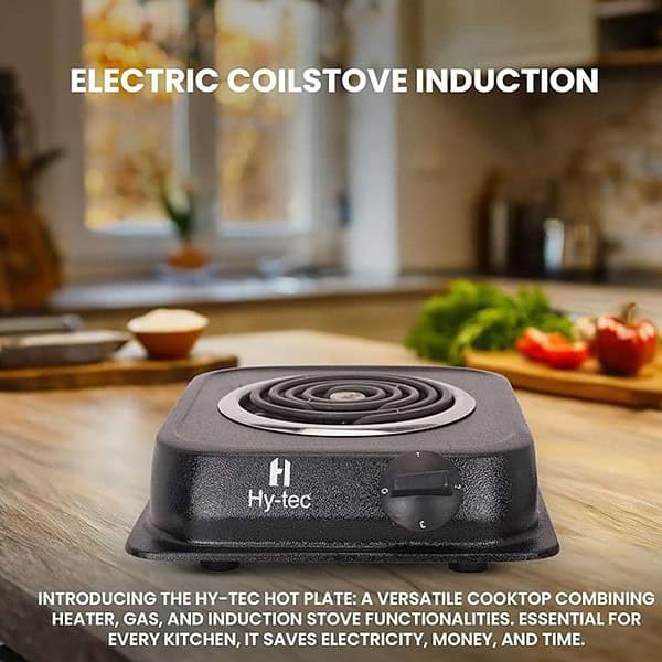 H Hytec Metal 1250 Watts Sealed Theeta Electric Coil Hot Plate Stove Black3 - LXINDIA.COM