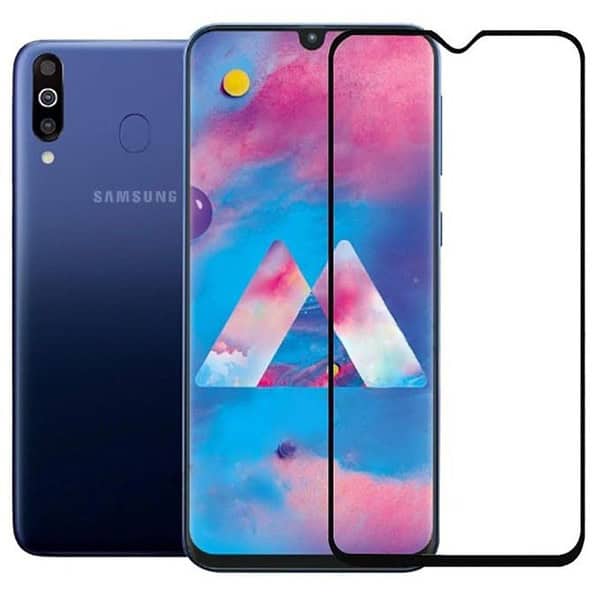 HD PLUS Screen Guard Gorilla Protector for Samsung Galaxy M30 A30 A30s A50 A50s M30s A20 M31 M21 Black - LXINDIA.COM