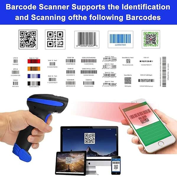 HENEX HC 3208R Bluetooth Barcode 1D 2D QR Code Wireless Scanner 3 - LXINDIA.COM