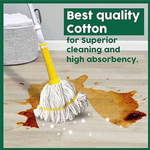 HIC Twist N Squeezee Cotton Mop Perfect for Cleaning3 - LXINDIA.COM