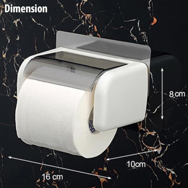 HOKIPO Magic Sticker Series Self Adhesive Toilet Paper Holder2 - LXINDIA.COM