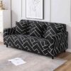 HOKIPO Stretchable Elastic Couch Cover 3 Seater AR 4101 S7 - LXINDIA.COM