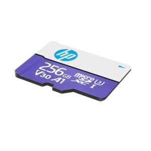 HP Micro SD Card With Adapter A1 U3 V30 256GB Purple - LXINDIA.COM