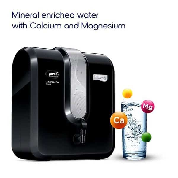 HUL Pureit Advanced Plus 5 L RO UV Minerals Water Purifier with Minerals Black 1 - LXINDIA.COM