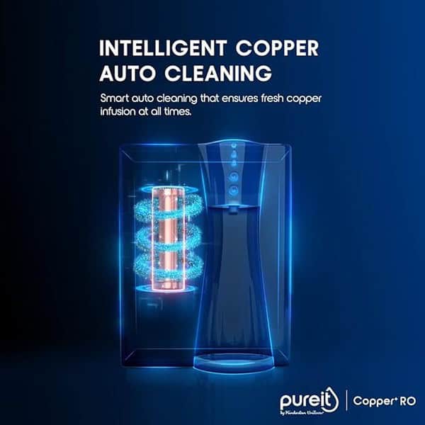 HUL Pureit Copper Mineral Black Copper 8 litres Water Purifier 2 - LXINDIA.COM