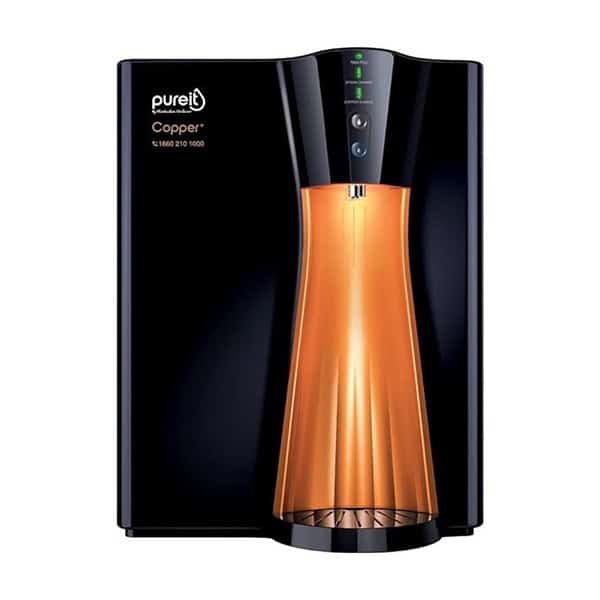 HUL Pureit Copper Mineral Black Copper 8 litres Water Purifier - LXINDIA.COM