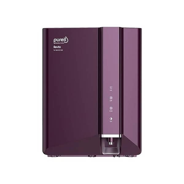 HUL Pureit Revito Mineral RO MF UV inTank 7 stage Water purifier Magenta - LXINDIA.COM