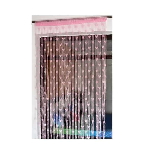 Handloomwala Polyester Modern Door Curtain 7ft Pink Pack of 2Eyelet Washable 2 1 - LXINDIA.COM