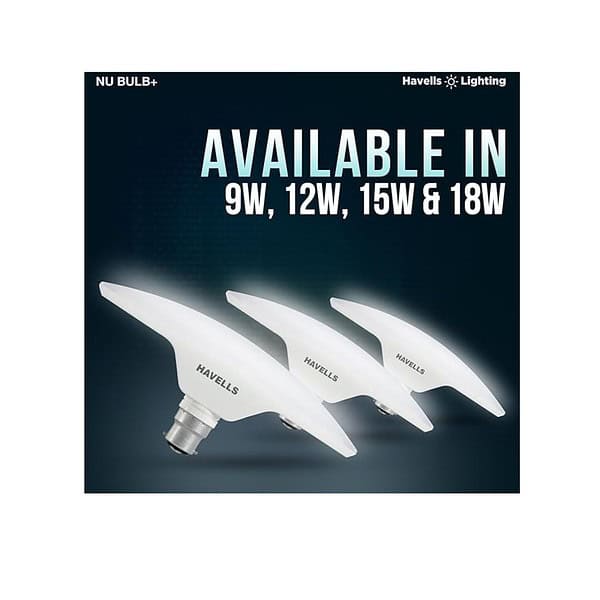 Havells 12W T Shape B22 Bulb Cool Day Light Energy Efficient 1 - LXINDIA.COM