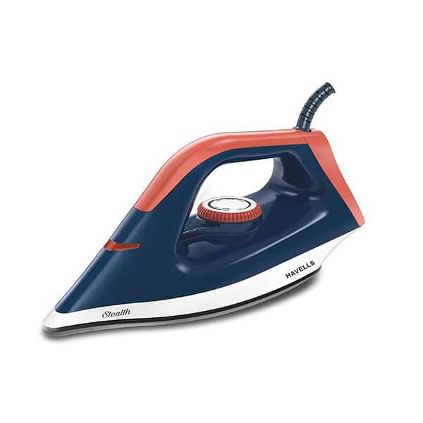 Havells ABS Stealth 1000 Watt Dry Iron Blue - LXINDIA.COM