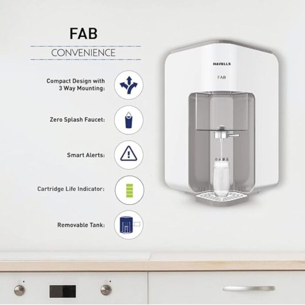 Havells Fab Water Purifier White Grey 2 - LXINDIA.COM