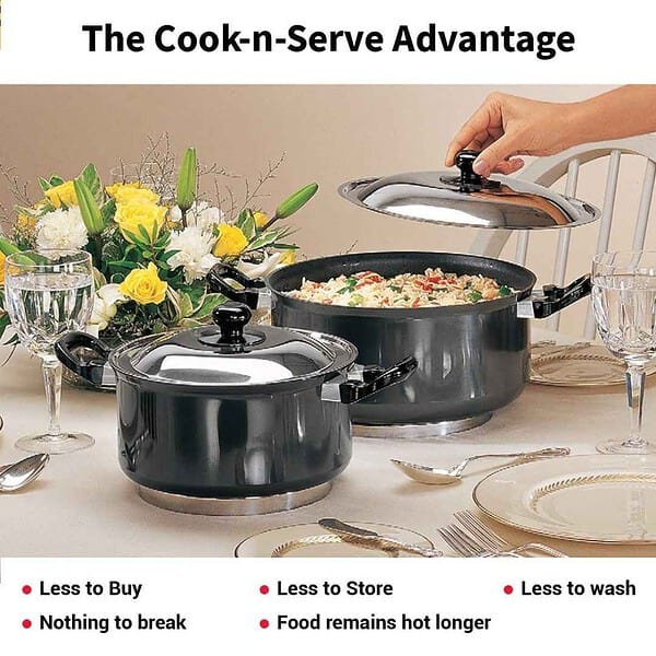 Hawkins Futura 2.25 Litre Cook n Serve Stewpo3 - LXINDIA.COM