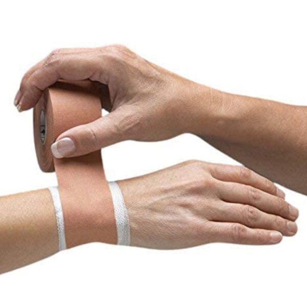 Healthcave Adhesive Rigid tape for Physiotherapy Anti Allergic Beige 2 - LXINDIA.COM