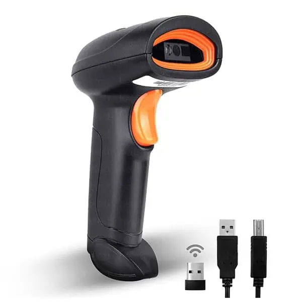 Helett HT20 Wireless 2.4GHz 2D and1D QR Code Barcode Scanner - LXINDIA.COM