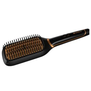 Hevells Ionic Keratin Hair STRAIGHTENING Brush Black HS4211 - LXINDIA.COM