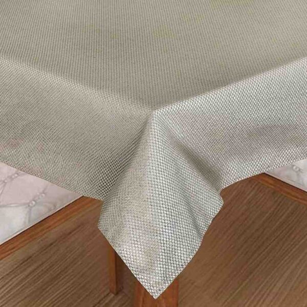 Homerz Premium Jute Table Cloth 52 x 75 inch Beige1 - LXINDIA.COM