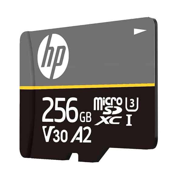 Hp Micro SD Card With Adapter U3 V30 A2 256GB Gray - LXINDIA.COM