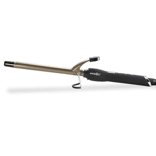 IKONIC HAIR CURLER WITH CERAMIC EXTRA LONG BARREL BLACK AND GOLDEN - LXINDIA.COM