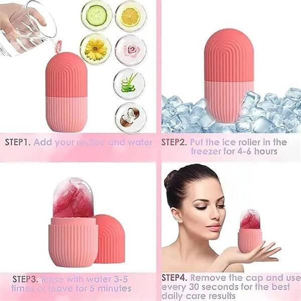 Ice Roller for Face Scalp Massager Shampoo Brush 1 - LXINDIA.COM