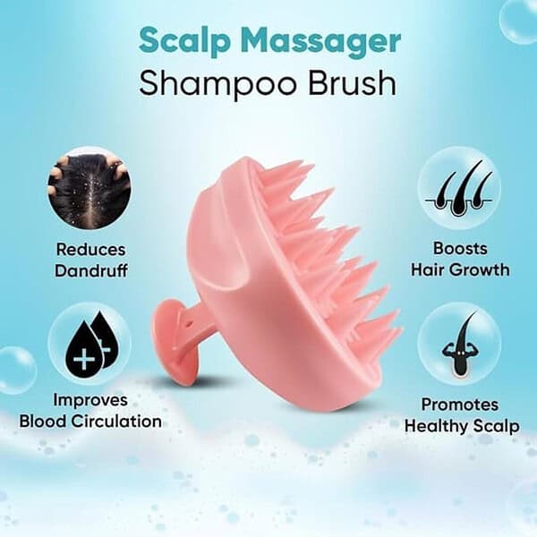 Ice Roller for Face Scalp Massager Shampoo Brush 3 - LXINDIA.COM