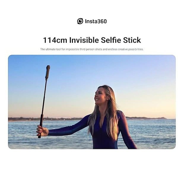 Insta360 Invisible Selfie Stick114CM3 - LXINDIA.COM