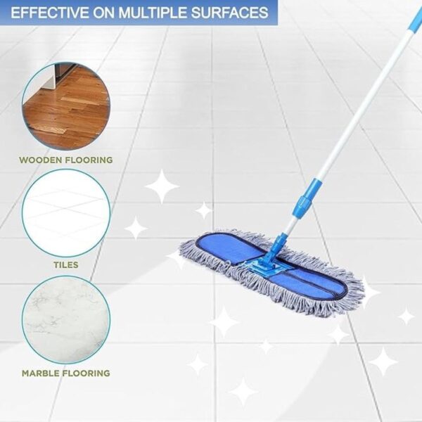 Inuvik Wet and Dry Cotton Pad Floor Mop2 - LXINDIA.COM