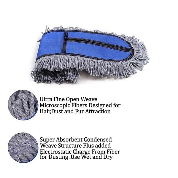 Inuvik Wet and Dry Cotton Pad Floor Mop3 - LXINDIA.COM