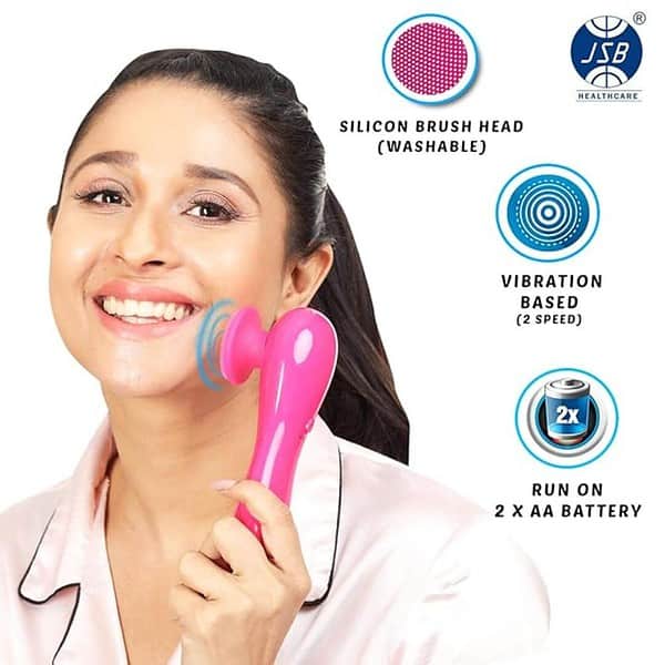 JSB HF101 Face Vibration Massager for Deep Pore Cleaning 1 - LXINDIA.COM