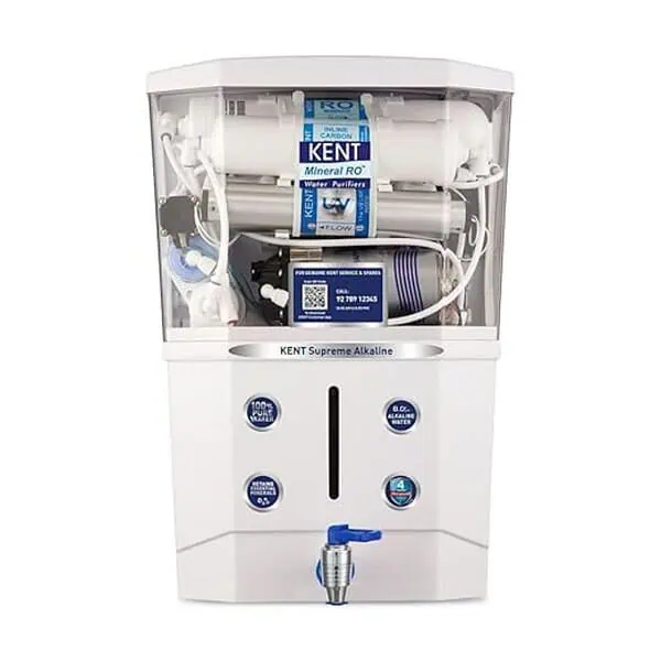 KENT Supreme Alkaline RO Water Purifier White - LXINDIA.COM