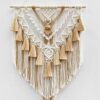 Kaahira Macrame Boho Home Wall Hanging Decor Tapestries Beige - LXINDIA.COM