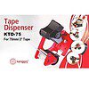 Kangaro HEAVY DUTY Tape Dispenser 3inch with Stainless Steel Blade - LXINDIA.COM