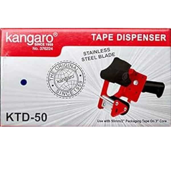 Kangaro Original Heavy Duty Tape Dispenser 2 inch with Stainless Steel Blade1 - LXINDIA.COM