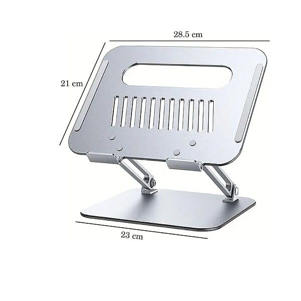 Krevia Aluminum Alloy Foldable Laptop Stand A - LXINDIA.COM