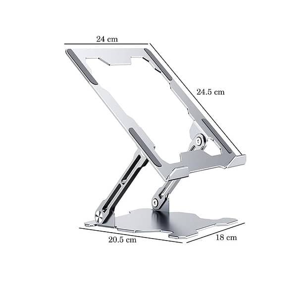 Krevia Aluminum Alloy Foldable Laptop Stand C - LXINDIA.COM