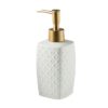 Kuber Industries 310 ML Refillable Liquid Soap Dispenser White - LXINDIA.COM